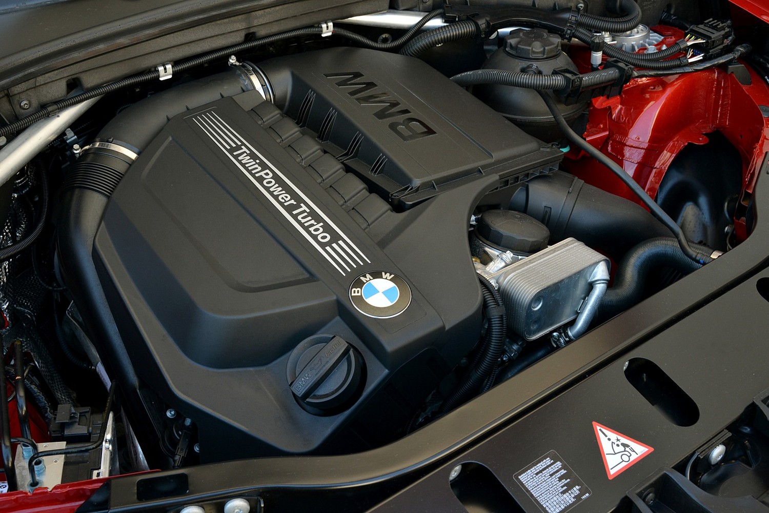 BMW X4 xDrive35i 4dr SUV 3.0L V6 Engine (2015 model year shown)