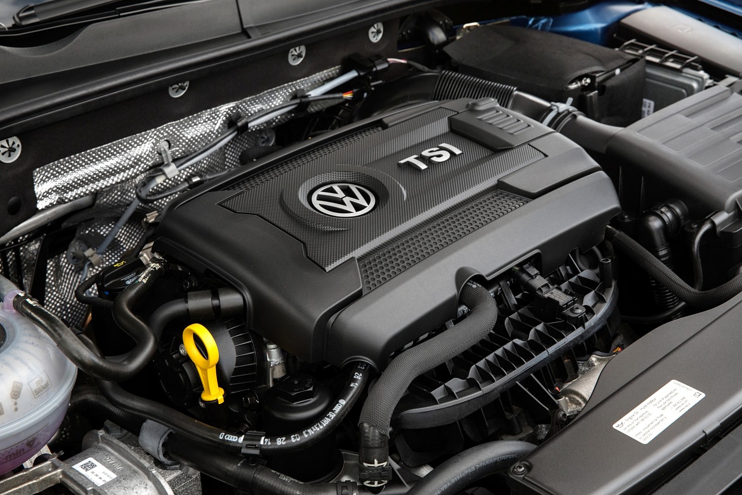 Volkswagen Golf SportWagen TSI SEL Wagon 1.8L I4 Turbocharged Engine (2015 model year shown)