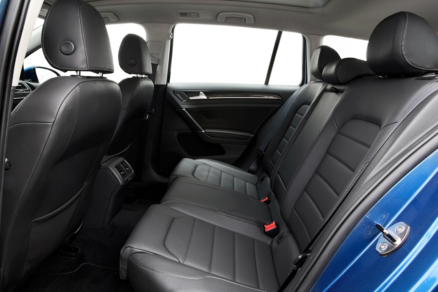 Volkswagen Golf SportWagen TSI SEL Wagon Rear Interior Shown (2015 model year shown)