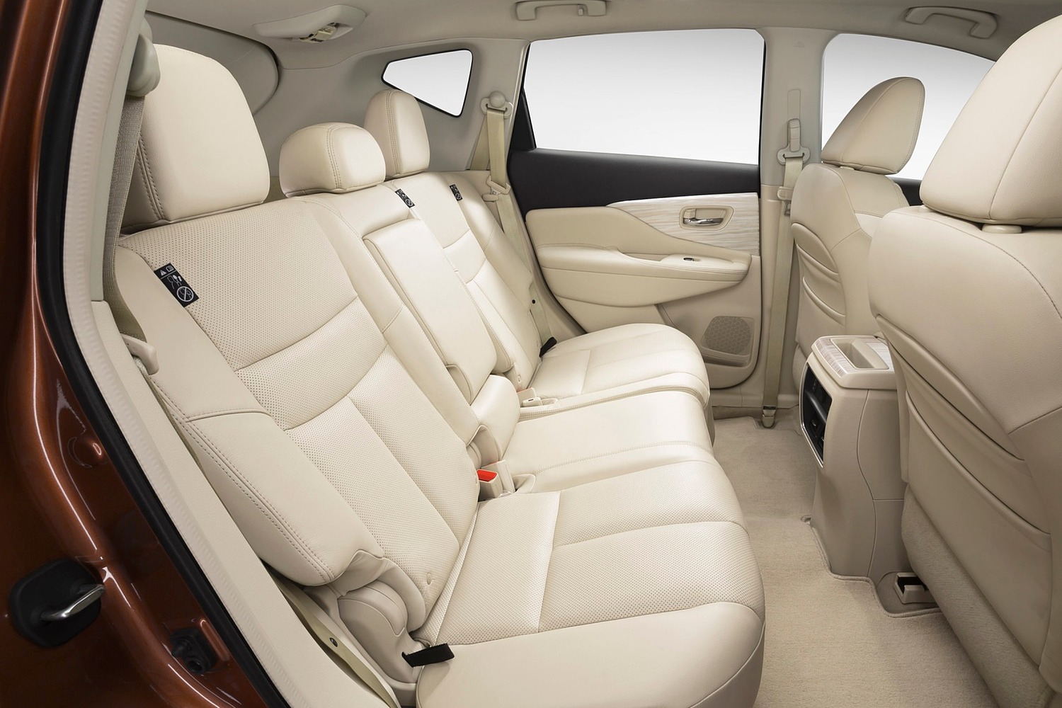 2015 Nissan Murano Platinum 4dr SUV Rear Interior