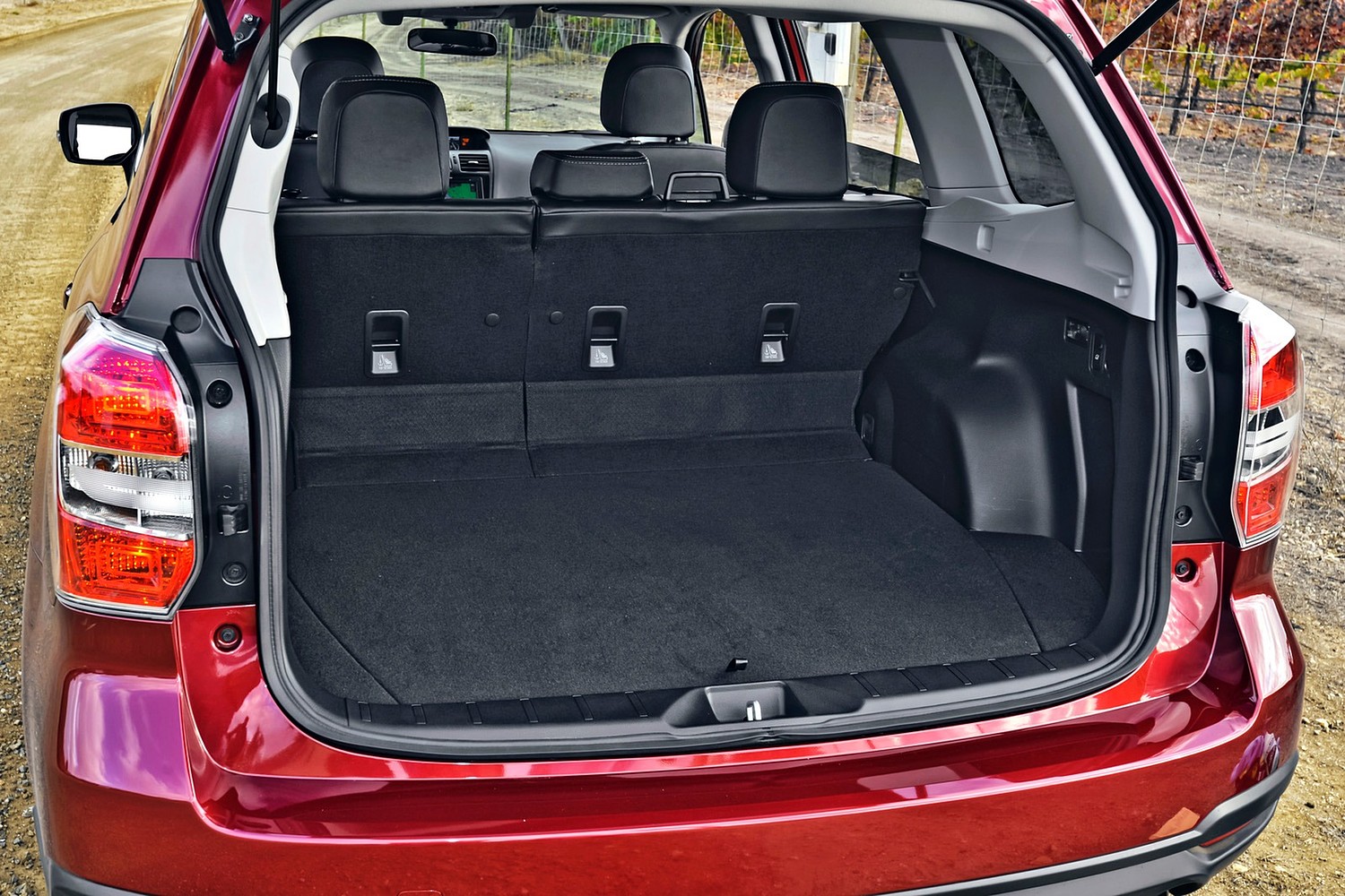 Subaru Forester 2.0XT Touring 4dr SUV Cargo Area (2015 model year shown)