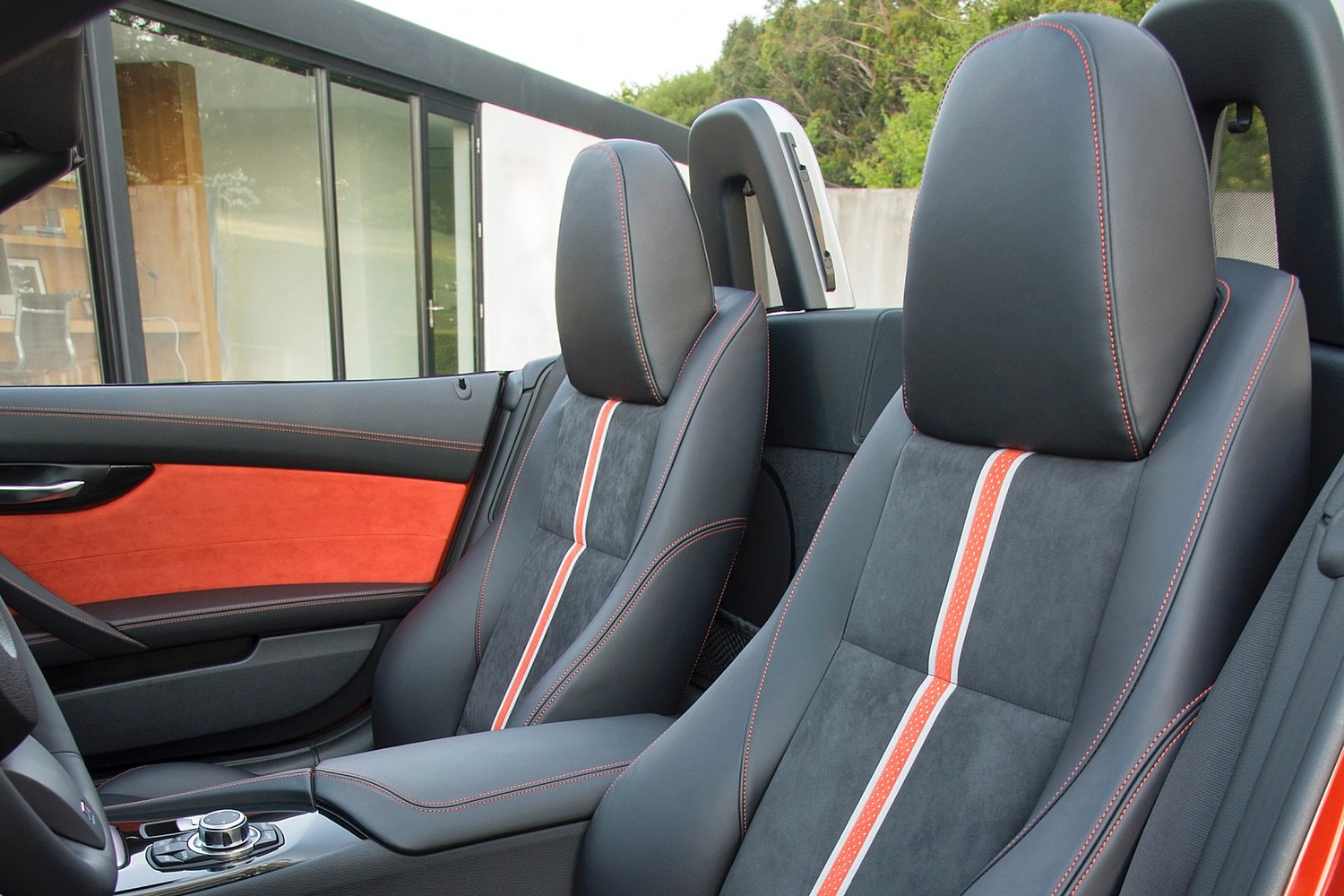 BMW Z4 sDrive35is Convertible Interior (2015 model year shown)