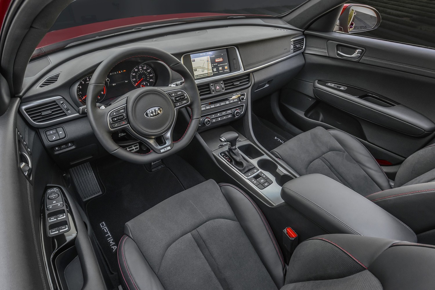 2016 Kia Optima SX Turbo Sedan Interior Shown