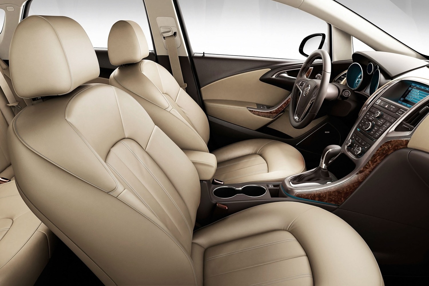 Buick Verano Leather Group Sedan Interior (2015 model year shown)