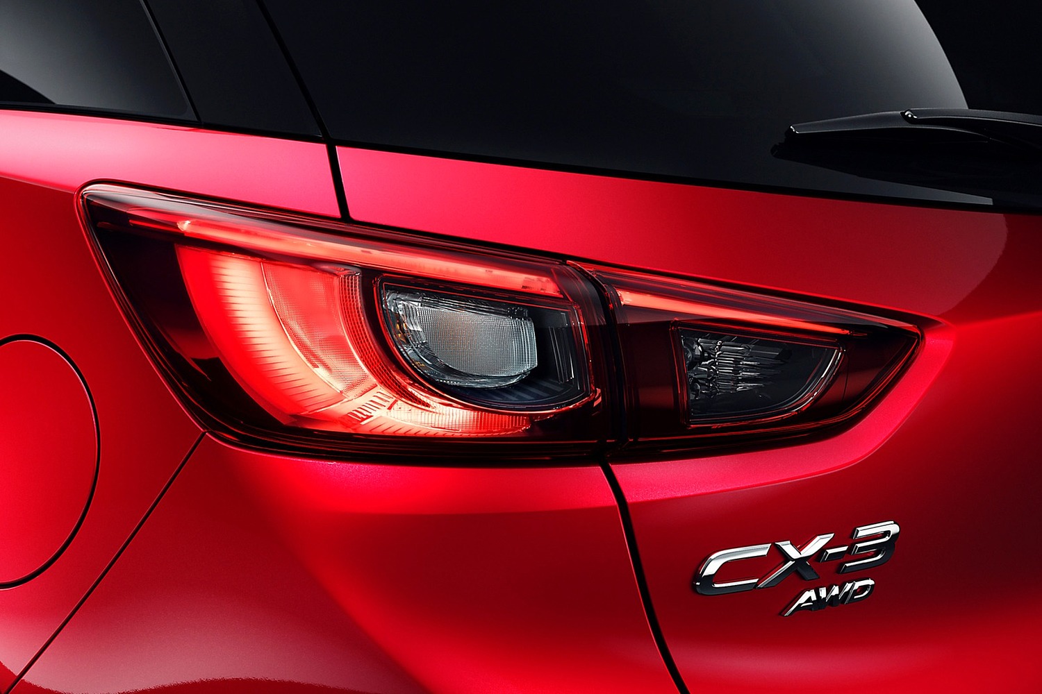 Mazda CX-3 Grand Touring 4dr SUV Rear Badge (2016 model year shown)