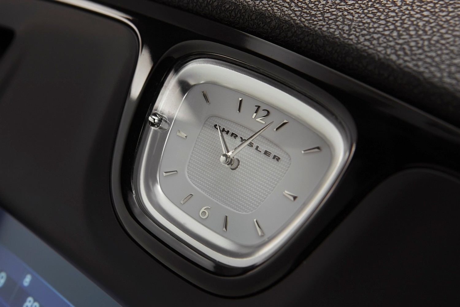 Chrysler 300 S Sedan Analog Clock Detail (2015 model year shown)