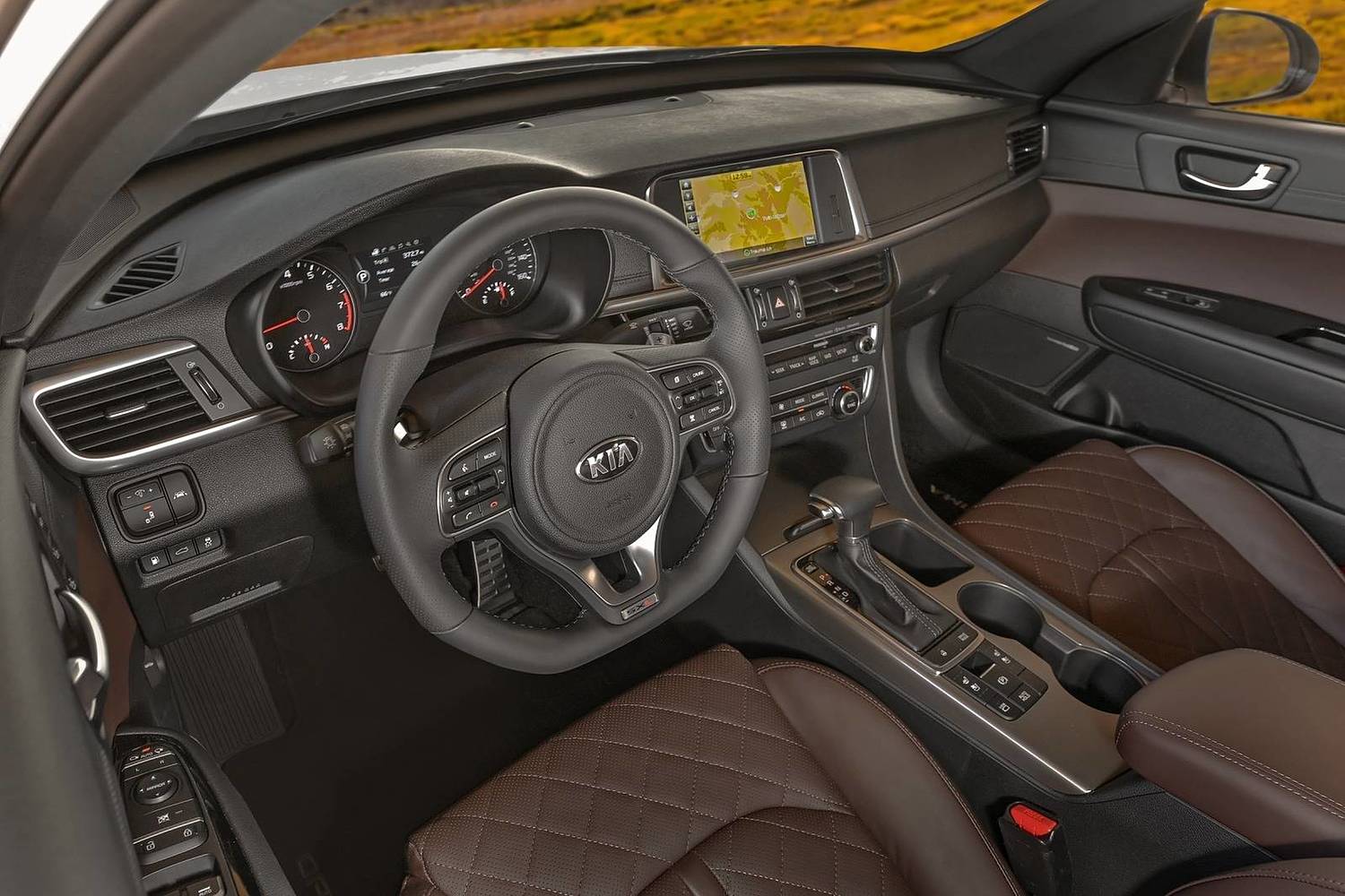 2016 Kia Optima SXL Turbo Sedan Interior
