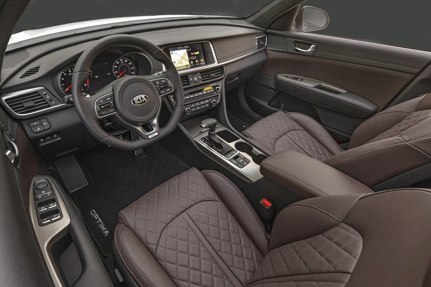 2016 Kia Optima SXL Turbo Sedan Interior