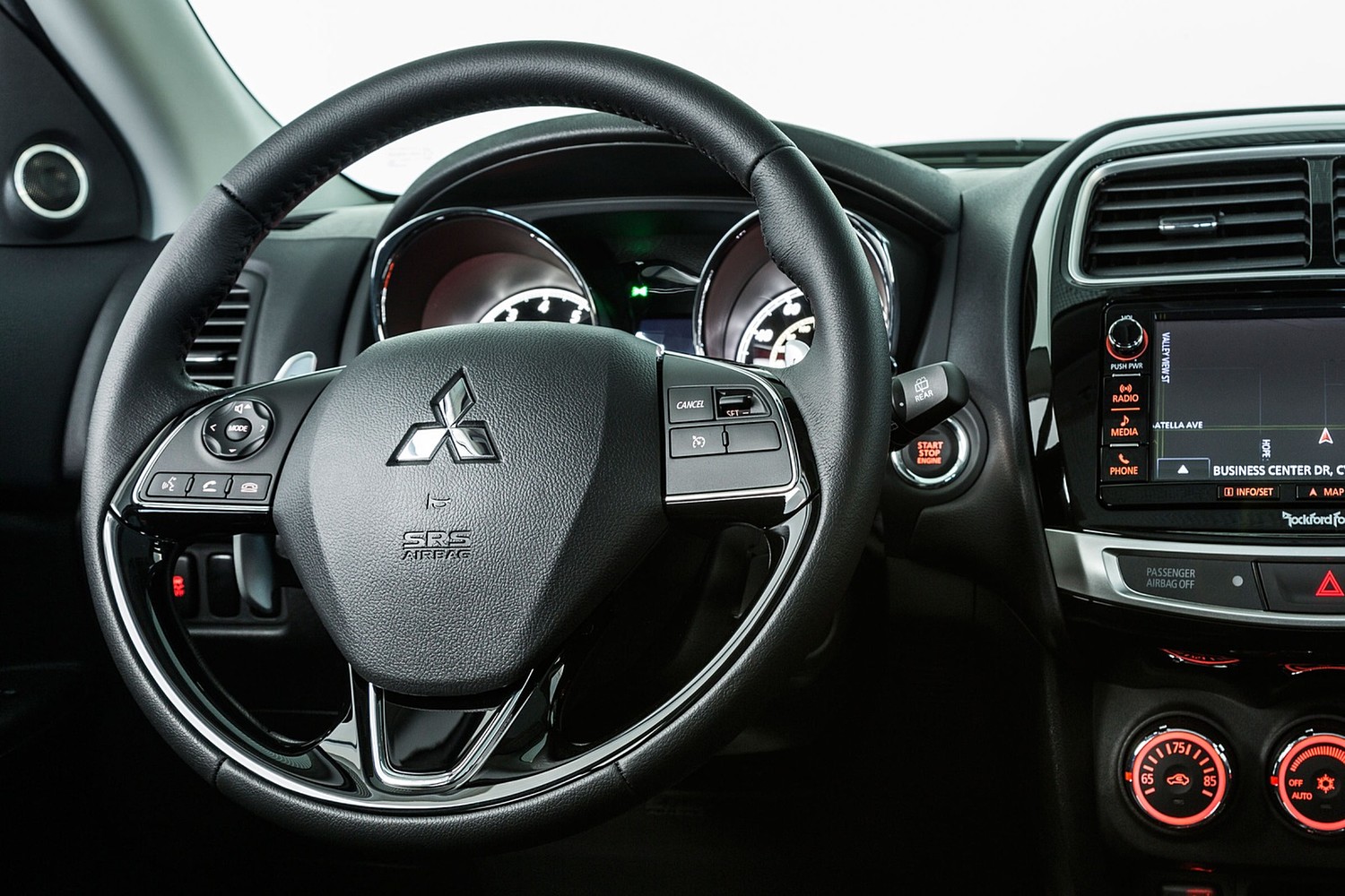 2016 Mitsubishi Outlander Sport 2.4 GT 4dr SUV Steering Wheel Detail