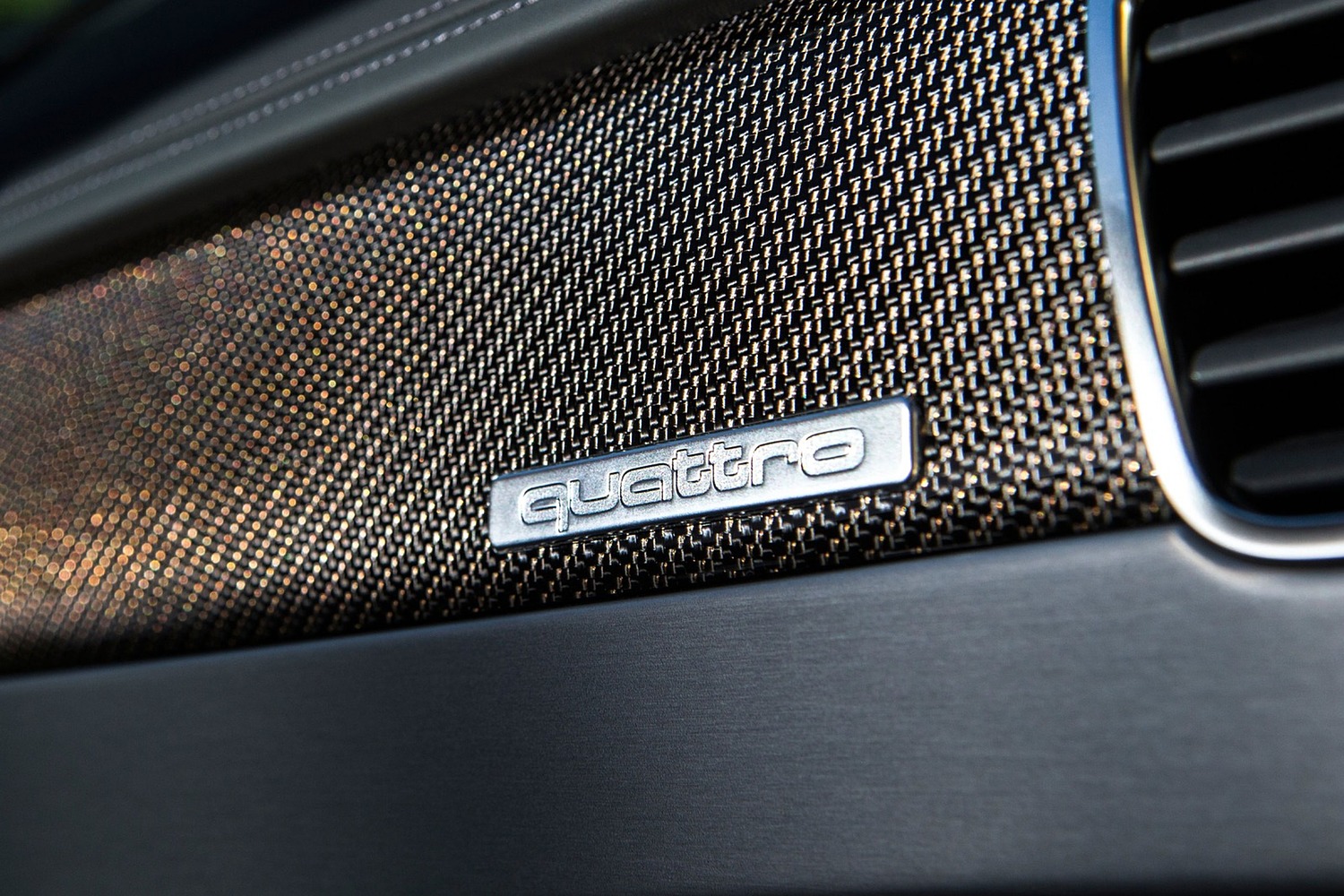 Audi S8 plus quattro Sedan Interior Detail (2017 model year shown)