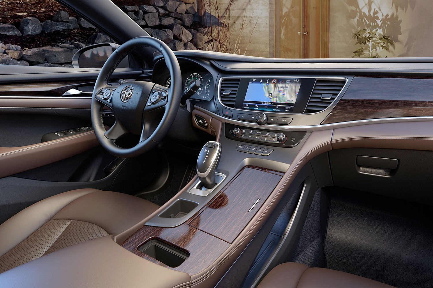Buick LaCrosse Premium Sedan Interior (2017 model year shown)