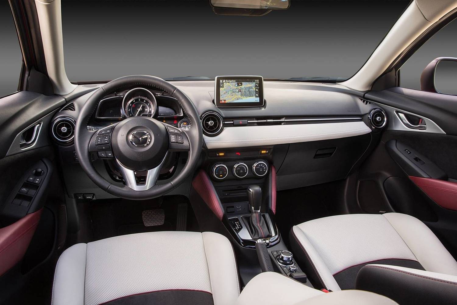 Mazda CX-3 Grand Touring 4dr SUV Dashboard Shown (2017 model year shown)