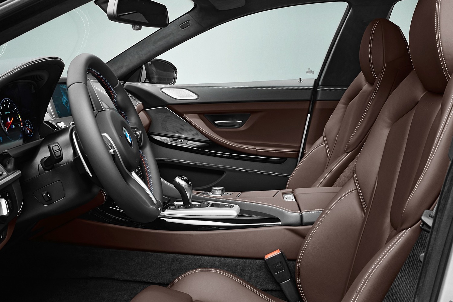 BMW M6 Gran Coupe Sedan Interior (2017 model year shown)