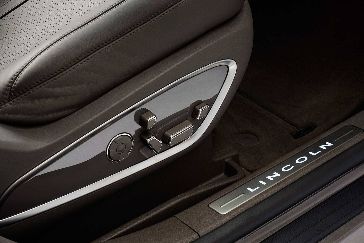 2017 Lincoln MKX Black Label 4dr SUV Interior Detail. Muse Theme Shown.