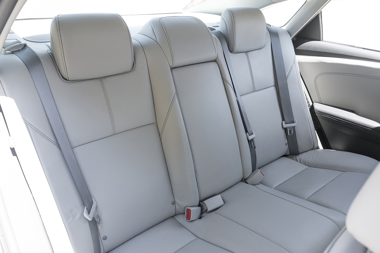 Toyota Avalon Hybrid Sedan Rear Interior (2017 model year shown)