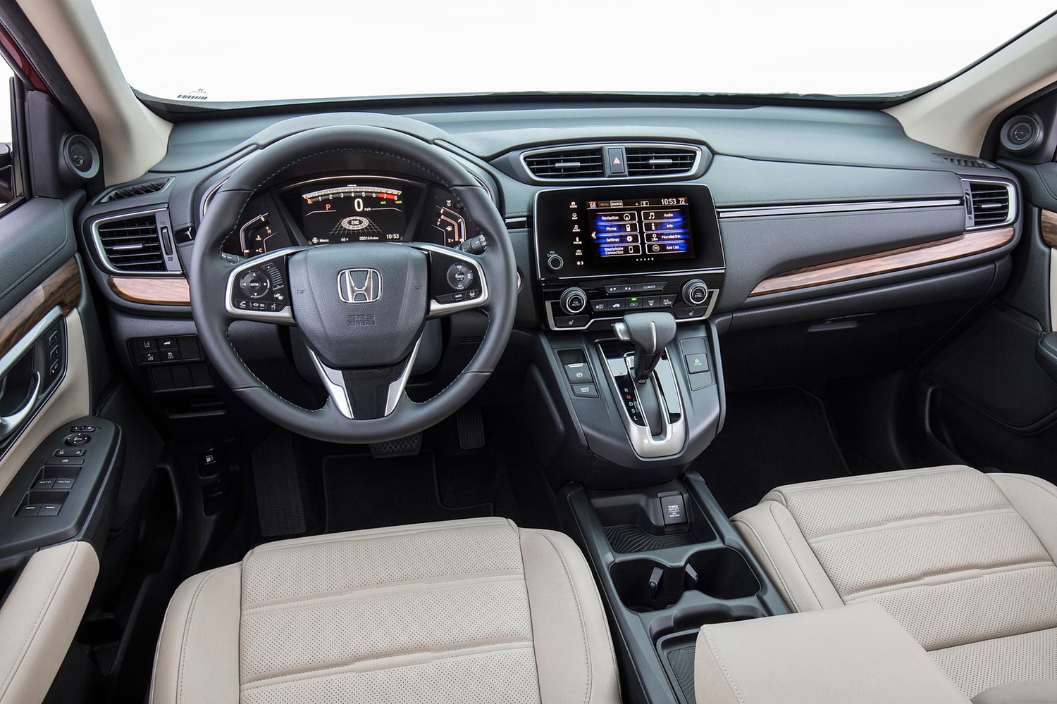 Honda CR-V Touring 4dr SUV Dashboard (2017 model year shown)