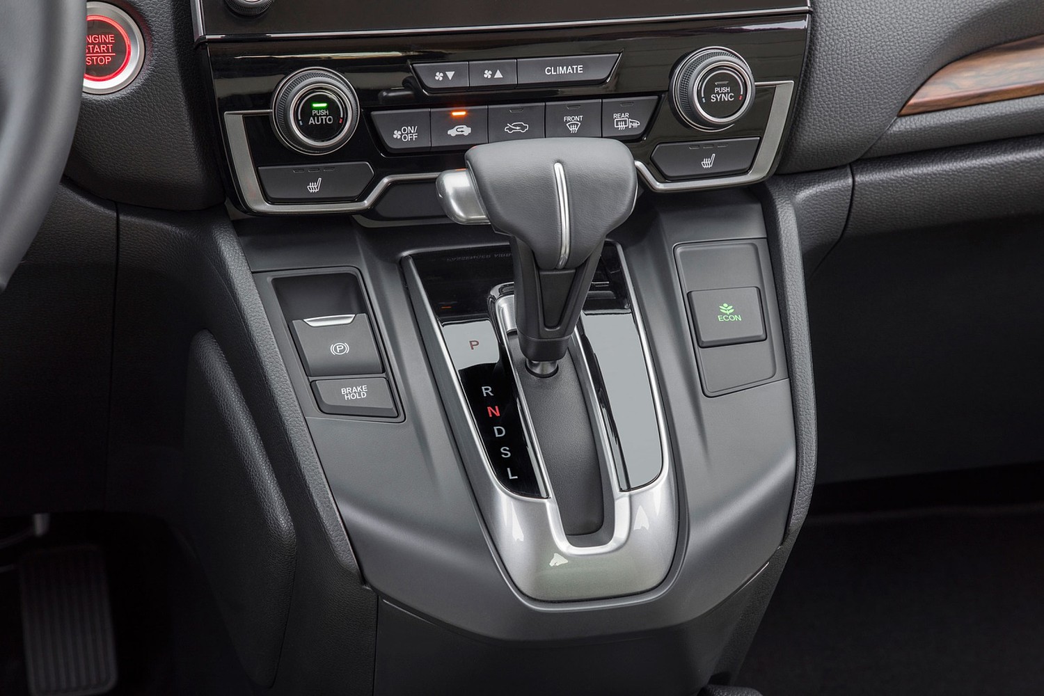 Honda CR-V Touring 4dr SUV Shifter (2017 model year shown)