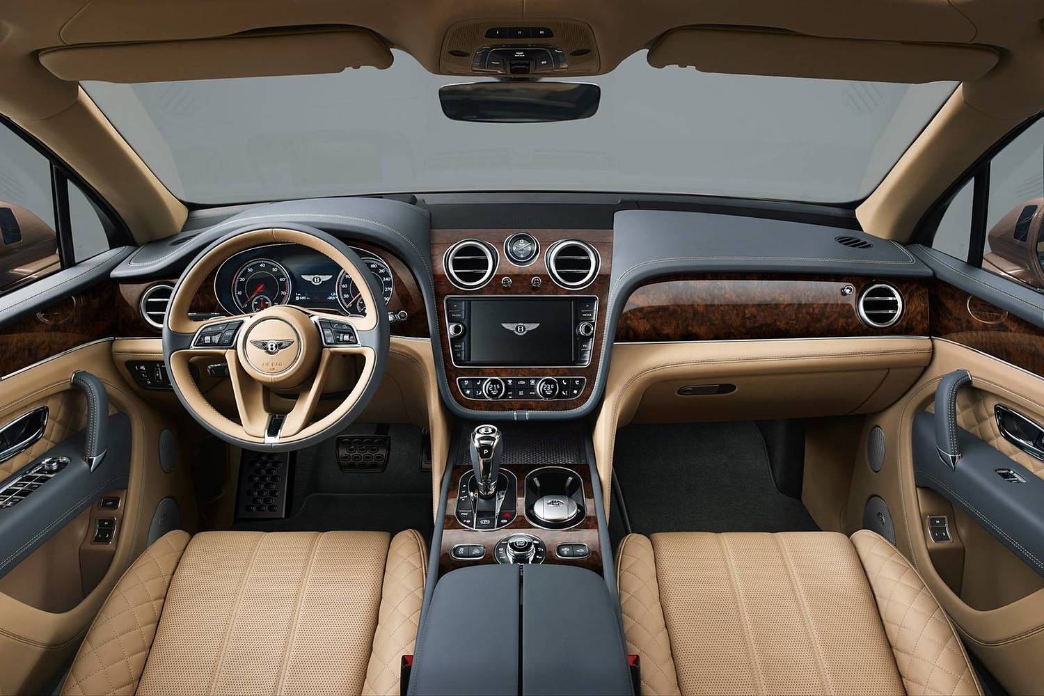 2017 Bentley Bentayga 4dr SUV Dashboard