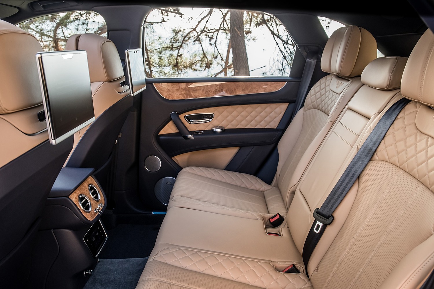 2017 Bentley Bentayga 4dr SUV Rear Interior