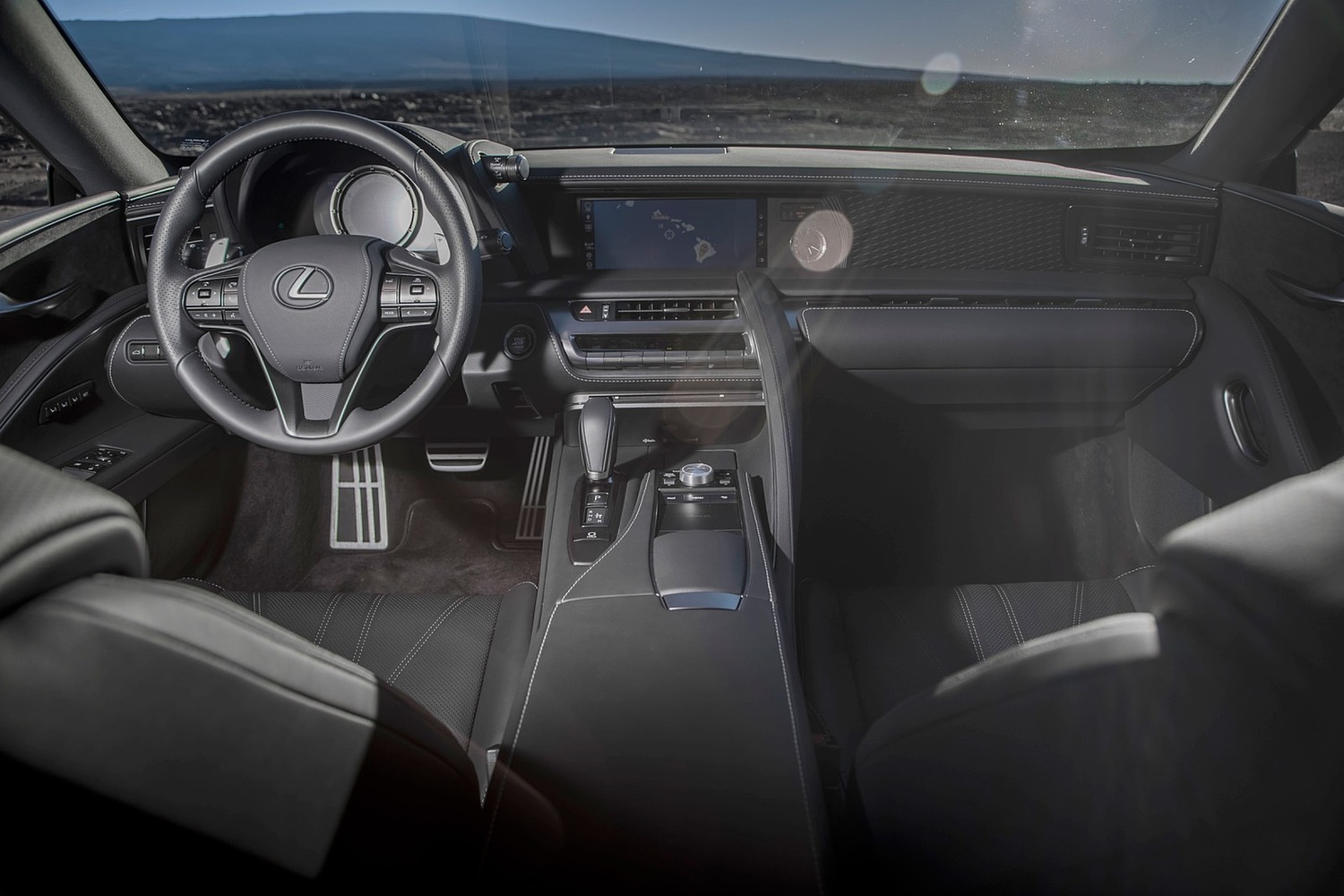 2018 Lexus LC 500 Coupe Dashboard