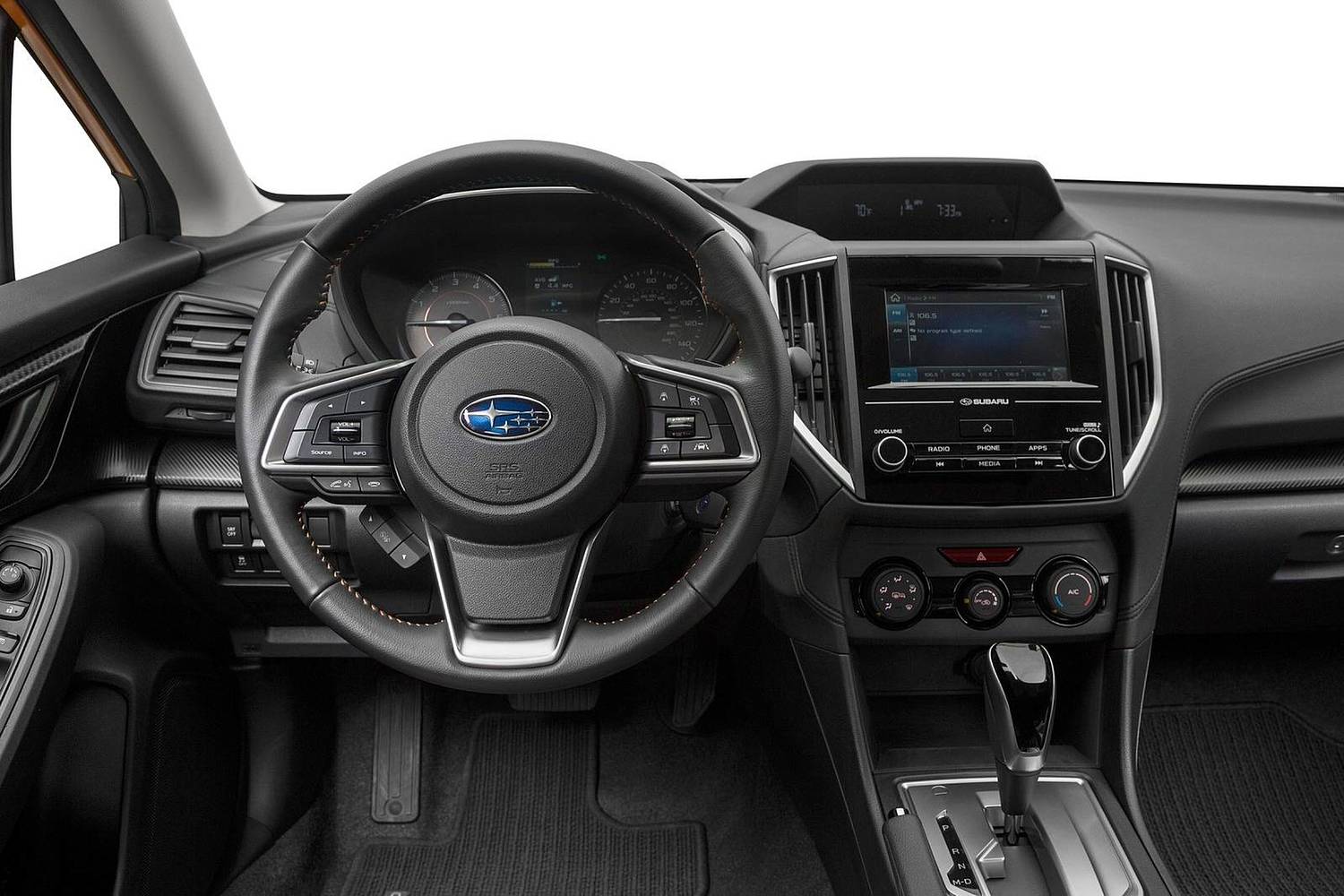 2018 Subaru Crosstrek 2.0i Limited 4dr SUV Steering Wheel Detail