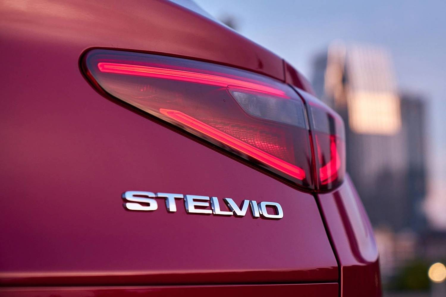 2018 Alfa Romeo Stelvio Ti Sport 4dr SUV Rear Badge