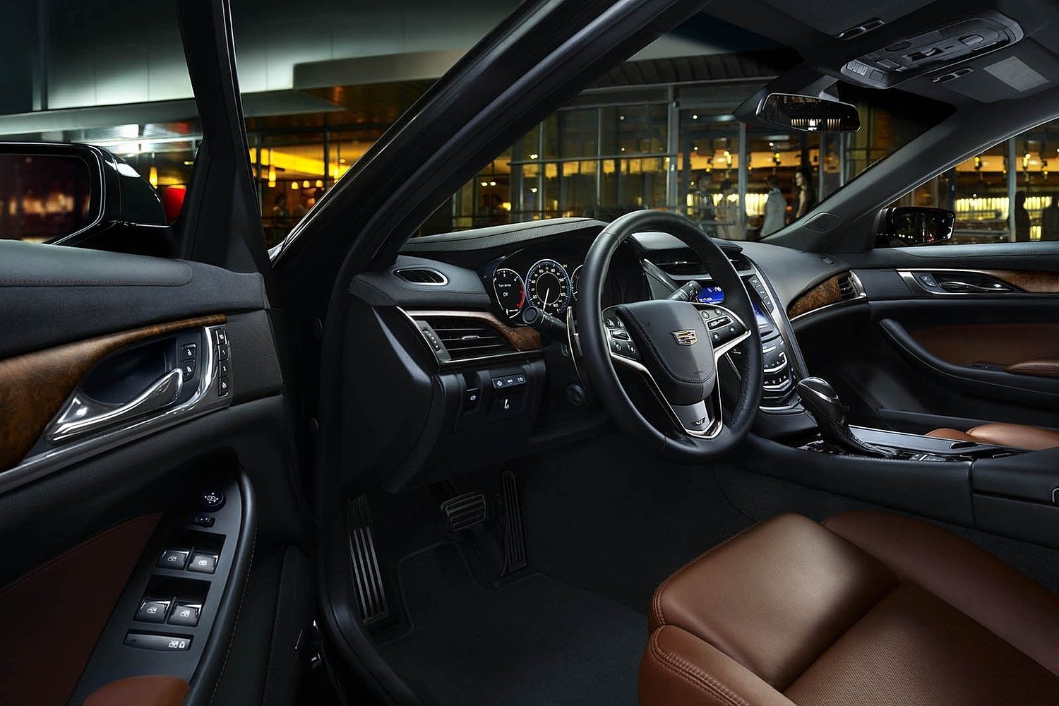 2018 Cadillac CTS V-Sport Premium Luxury Sedan Interior Shown