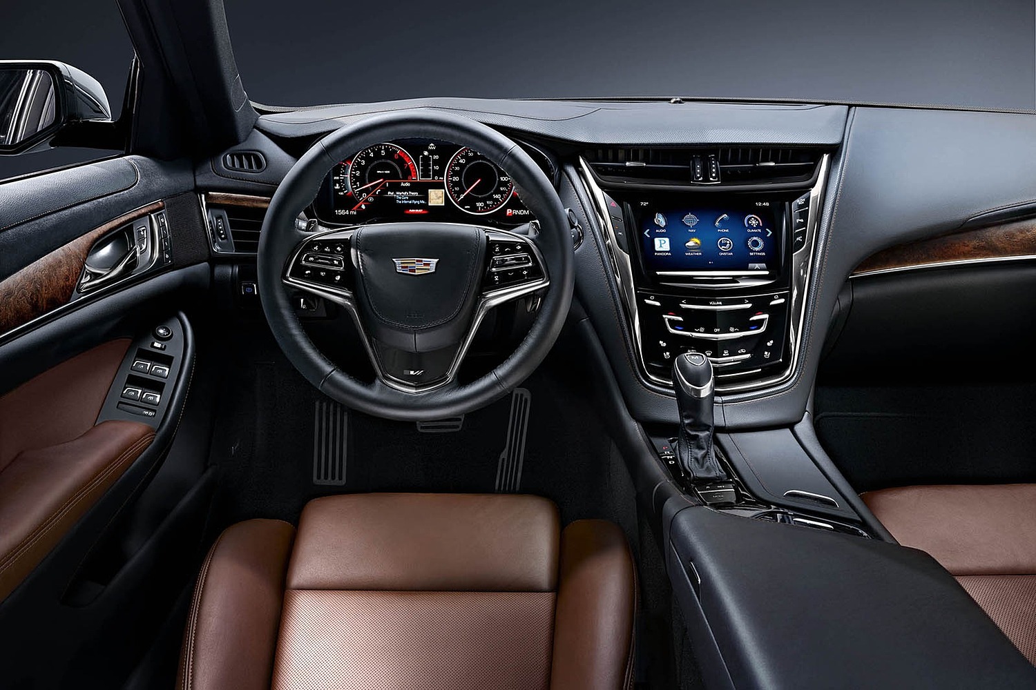 2018 Cadillac CTS V-Sport Premium Luxury Sedan Dashboard Shown