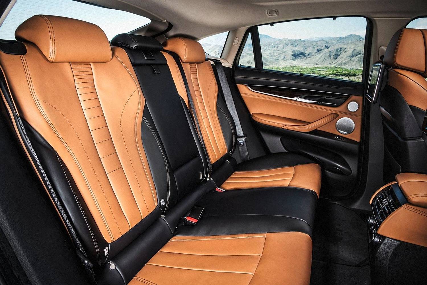 2018 BMW X6 xDrive50i 4dr SUV Rear Interior