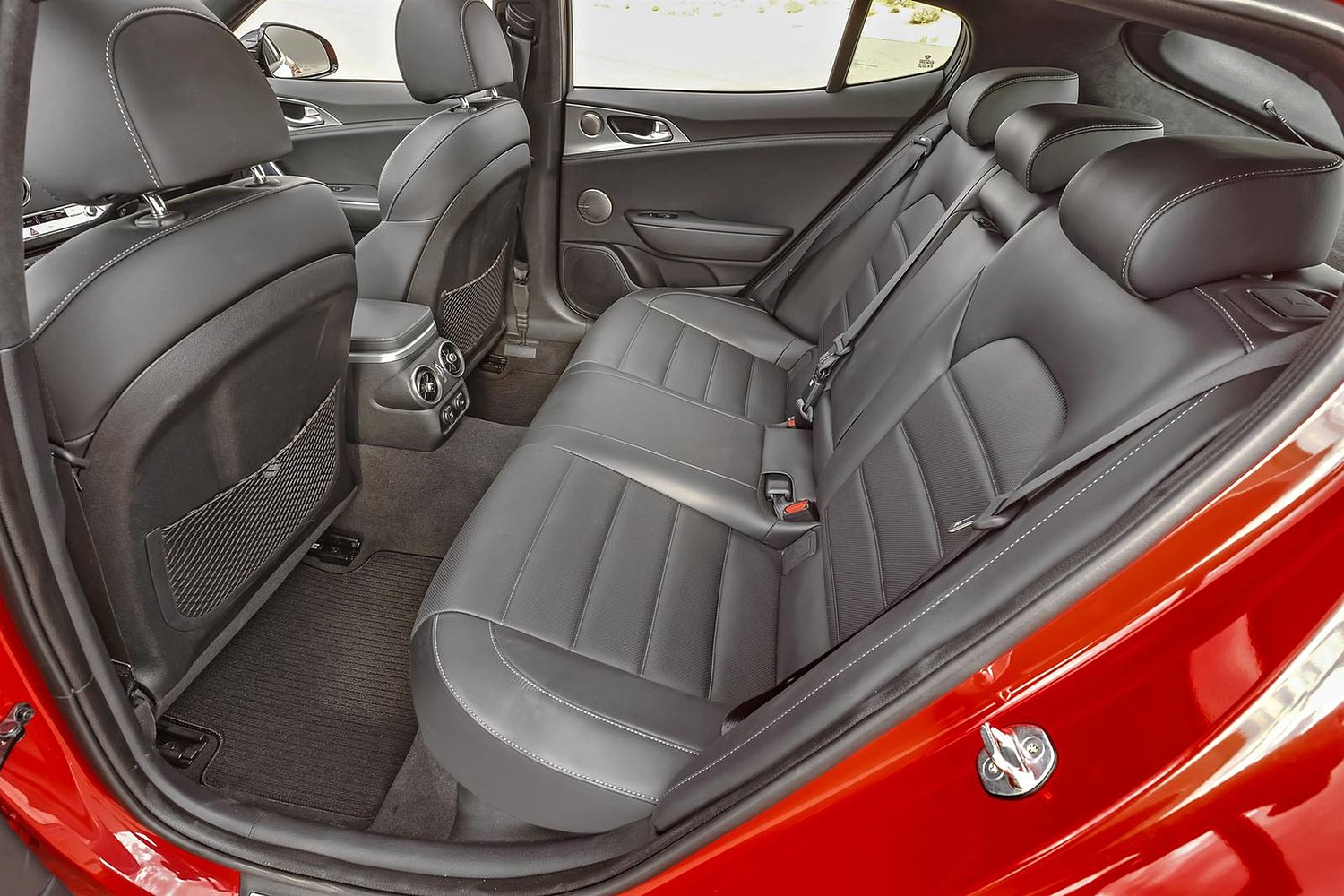 2018 Kia Stinger GT2 4dr Hatchback Rear Interior Shown