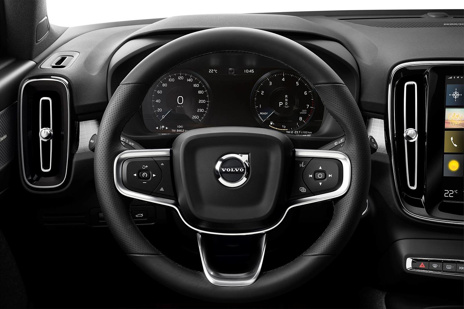 2019 Volvo XC40 T5 R-Design 4dr SUV Steering Wheel Detail