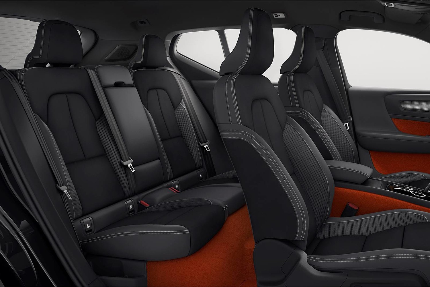 2019 Volvo XC40 T5 R-Design 4dr SUV Rear Interior