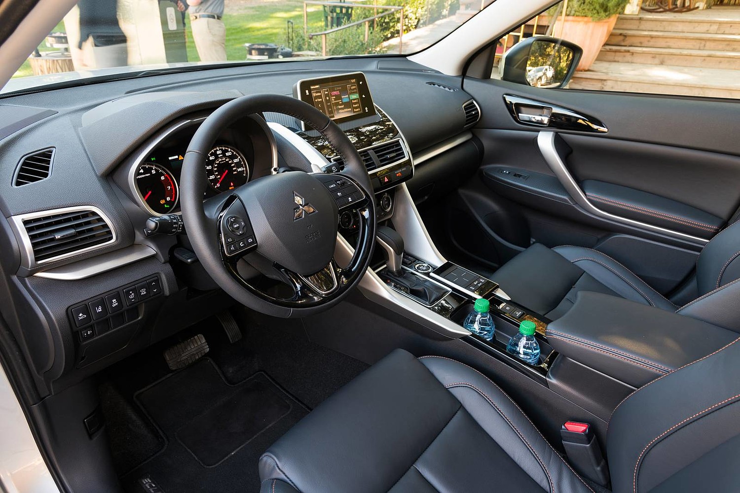 2018 Mitsubishi Eclipse Cross SEL Touring 4dr SUV Steering Wheel Detail