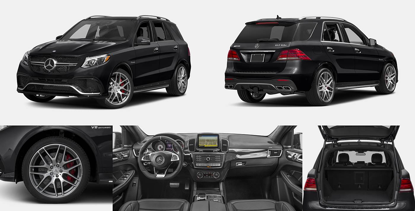 2017 Mercedes-Benz GLE-Class AMG GLE 63 S 4MATIC AMG GLE 63 S
