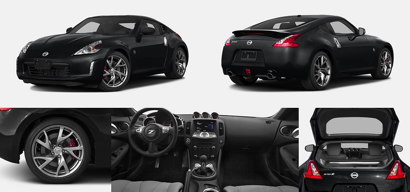 2017 Nissan 370Z Coupe Coupe Auto / Coupe Manual / Sport / Sport Tech / Touring