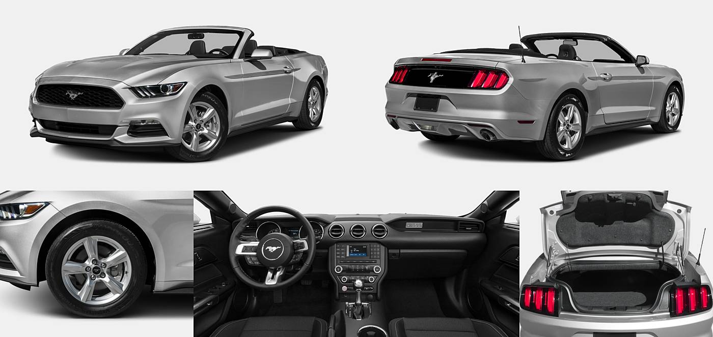2016 Ford Mustang Convertible EcoBoost Premium / V6