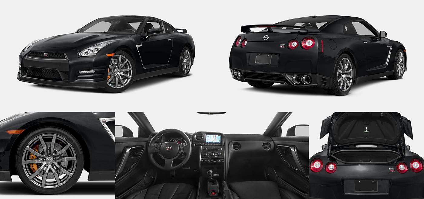 2016 Nissan GT-R Black Edition / Premium