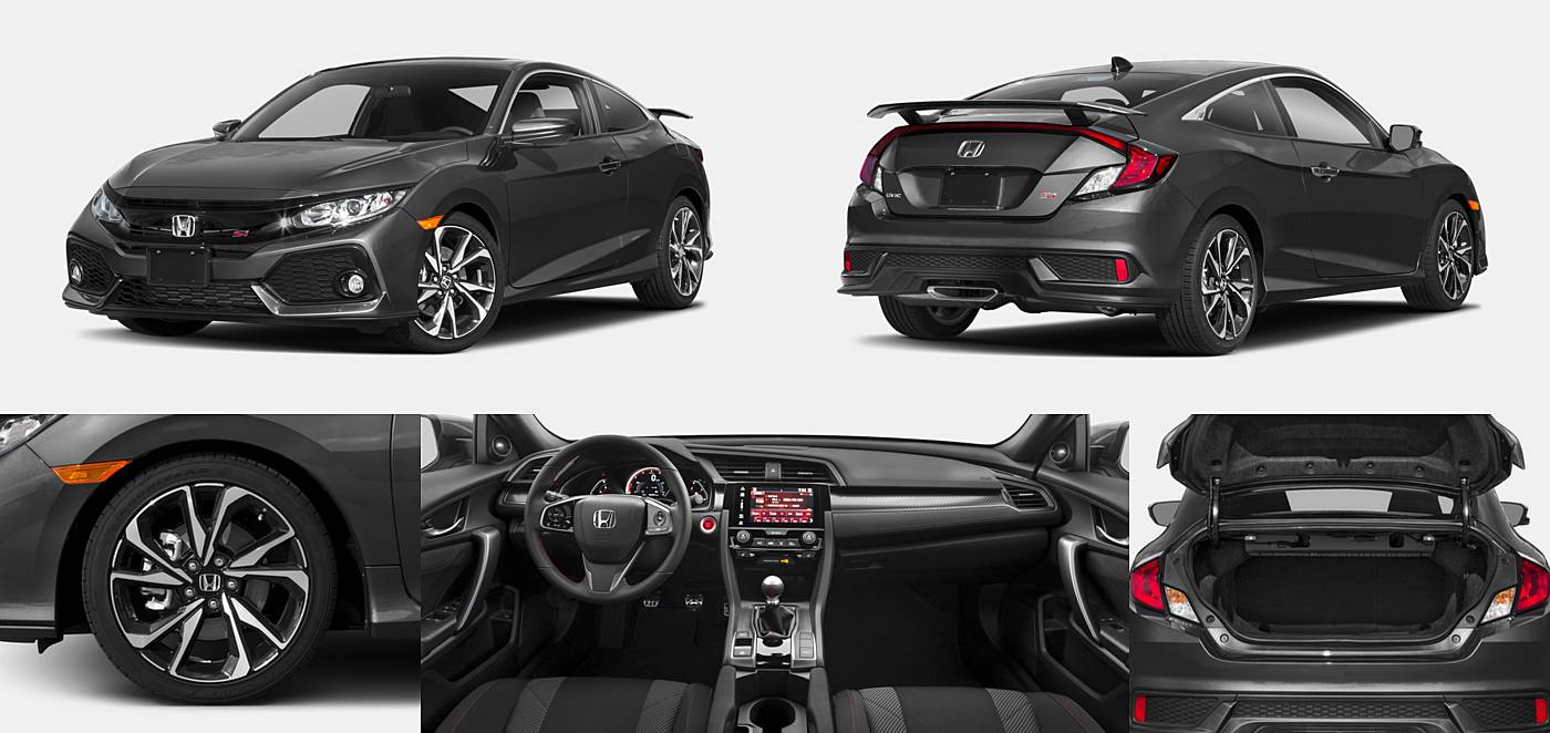 2018 Honda Civic Coupe Manual w/High Performance Tires